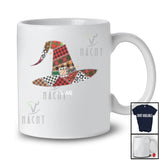 Personalized Custom Name Preppy Plaid Witch Hat; Creepy Halloween Witch Lover; Family T-Shirt