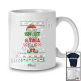 Personalized Custom Name I'm Not Short Just A Tall Elf; Fantastic Christmas Elf Sweater Family T-Shirt