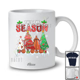 Personalized Custom Name This The Season; Joyful Christmas Tree Basketball Player Team T-Shirt