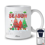 Personalized Custom Name This The Season; Joyful Christmas Tree Disc Golf Player Team T-Shirt