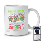 Personalized Custom Name Brussels Sprouts Are For Life; Lovely Christmas Family Vegan T-Shirt