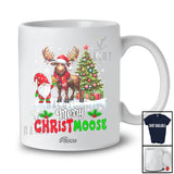 Personalized Custom Name Christmoose; Lovely Christmas Tree Reindeer Moose Gnome Lover T-Shirt