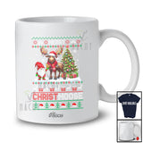 Personalized Custom Name Christmoose; Lovely Christmas Tree Sweater Reindeer Moose Gnome T-Shirt