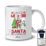Personalized Custom Name Nice To The Canadian; Amazing Christmas Tree Santa Snowman T-Shirt