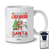 Personalized Custom Name Nice To The Chinese; Amazing Christmas Tree Santa Snowman T-Shirt