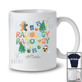 Personalized Custom Name Radiology; Humorous Christmas Tree X-Ray Tech Gingerbread Baking T-Shirt