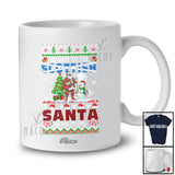 Personalized Custom Name Nice To The Scottish; Amazing Christmas Sweater Santa Snowman T-Shirt