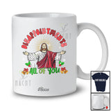 Personalized Custom Name Disappointments All Of You; Amazing Christmas Groovy Jesus Family T-Shirt