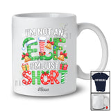 Personalized Custom Name I'm Not An Elf I'm Just Short; Awesome Christmas Lights Family Group T-Shirt