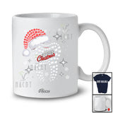 Personalized Custom Name Merry Christmas; Humorous Santa Tooth Shape; Dental Squad Dentist T-Shirt