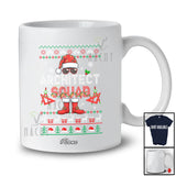 Personalized Custom Name Architect Squad; Amazing Christmas Sweater Santa Construction T-Shirt