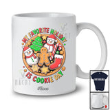 Personalized Custom Name Favorite Holiday Is Cookie Day; Amazing Christmas Baker Baking T-Shirt