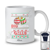 Personalized Custom Name Have Big Beautiful Balls; Sarcastic Christmas Adult Sweater Ornament T-Shirt