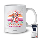 Personalized Custom Name Santa Doesn't Care Lesbian; Lovely Christmas LGBTQ Pride Family T-Shirt