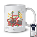 Personalized Three Reindeer Elf Santa Accountant; Proud Custom Name Christmas Jobs T-Shirt