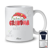 Personalized Custom Name Grandma; Wonderful Christmas Lights Santa; X-mas Pajama Family T-Shirt