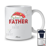 Personalized Custom Name Father; Wonderful Christmas Lights Santa; X-mas Pajama Family T-Shirt