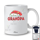 Personalized Custom Name Grandpa; Wonderful Christmas Lights Santa; X-mas Pajama Family T-Shirt