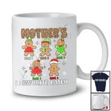 Personalized Mother's Favorite Batch; Lovely Christmas Custom Name Gingerbread Family Baking T-Shirt
