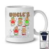 Personalized Uncle's Favorite Batch; Lovely Christmas Custom Name Gingerbread Family Baking T-Shirt