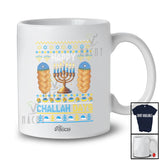 Personalized Custom Name Happy Challah Days; Amazing Hanukkah Lights Sweater; Family Group T-Shirt