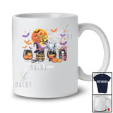 Personalized Custom Name Collection Bourbon of Glasses Witch Pumpkin; Joyful Halloween Drinking T-Shirt
