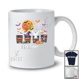 Personalized Custom Name Collection Whiskey of Glasses Witch Pumpkin; Joyful Halloween Drinking T-Shirt