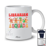 Personalized Custom Name Librarian Squad; Lovely Christmas Baking Gingerbreads T-Shirt