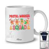 Personalized Custom Name Postal Worker Squad; Lovely Christmas Baking Gingerbreads T-Shirt