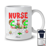 Personalized Custom Name Nurse Elf Squad; Wonderful Christmas Elf Costume Nursing Group T-Shirt