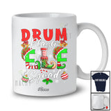 Personalized Custom Name Drum Elf Squad; Wonderful Christmas Musical Instruments Players T-Shirt