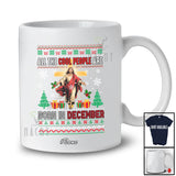 Personalized Custom Name Cool People Are Born In December; Joyful Christmas Sweater Jesus T-Shirt