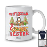 Personalized Custom Name Professional Cookie Tester; Lovely Christmas Australian Kelpie Baking T-Shirt
