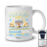 Personalized Custom Name Happy Challah Days; Amazing Hanukkah Lights Sweater; Family T-Shirt