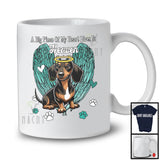 A Big Piece Of Heart Lives In Heaven, Lovely Memories Dachshund Owner Lover, Family Group T-Shirt