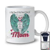 A Big Piece Of Heart Lives In Heaven, Lovely Memories Mom Proud, Mother's Day Family Group T-Shirt