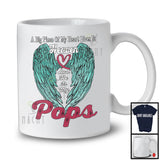 A Big Piece Of Heart Lives In Heaven, Lovely Memories Pops Proud, Father's Day Family Group T-Shirt