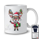 Adorable Teacher Reindeer Lover; Fantastic Christmas Lights Santa Reindeer; Family Group T-Shirt