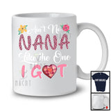 Ain't No Nana Like The One I Got, Amazing Mother's Day Pink Leopard Plaid, Family Group T-Shirt