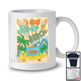 All I Need In My Life Is Beach And Sunshine, Cool Vintage Summer Vacation Family Group T-Shirt