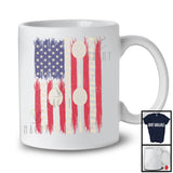 American Flag Badminton, Proud 4th Of July USA Flag Sport Player Playing Team, Patriotic Group T-Shirt