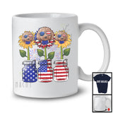American Flag Sunflower, Amazing 4th Of July Cockapoo Owner, Women Patriotic Group T-Shirt