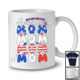 American Mom, Proud 4th Of July Mother's Day American Flag, Patriotic Family Group T-Shirt