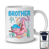 Axolotl Brother, Lovely Father's Day Axolotl Lover Sunglasses, Matching Family Group T-Shirt
