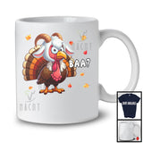 Baa; Wonderful Thanksgiving Fall Autumn Leaves Goat Turkey; Farm Farmer Family Group T-Shirt