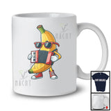 Banana Playing Accordion, Lovely Fruit Vegan Accordion Player, Musical Instrument Lover T-Shirt