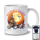 Baseball Squad, Proud Halloween Three Mummy Monster Witch, Sport Player Playing Team T-Shirt