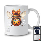 Bee Costume Cosplay With Bow Tie, Lovely Halloween Wild Animal Lover, Matching Group T-Shirt