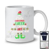 Best Way To Spread Christmas Cheer Is Teaching Art; Adorable Elf; Proud X-mas Teacher T-Shirt