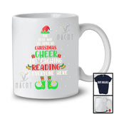 Best Way To Spread Christmas Cheer Is Teaching Reading; Adorable Elf; Proud X-mas Teacher T-Shirt